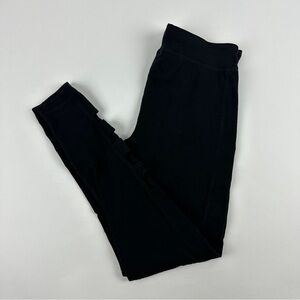 Rainbeau Leggings Womens Small Black Vented Sides